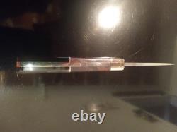 Higgins Custom Knives-JH (Co) One-Off Hunter withIronwood & Horn Scales. High-End