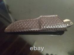 Higgins Custom Knives-JH (Co) One-Off Hunter withIronwood & Horn Scales. High-End