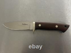 Hitohira Drop Point Blaze Hunting Knife with Sheath