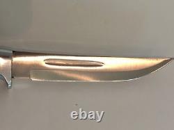 Hjortekaer / Denmark Stainless Fixed Blade Hunting Sheath Knife Rare