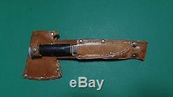 Hugo Koller Solingen Knife / D. G. M. Axe Combination Set Camping Hunting Trapping