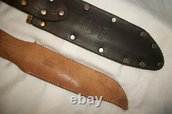 Hunting Custom Edge Mark Solingen Germany Bowie Knife Rhino Blade Stag