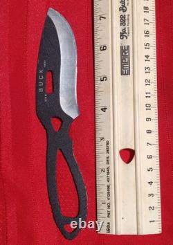 Hunting Fixed Blade Knife Lot (6) KABAR BUCK CAMILUS USMC SW + Crystonlon Stone