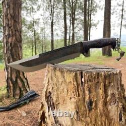 Hunting Hand Forged bowie Knife 10 inch ready to use kukri knife