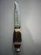 Hunting Knife Vintage Compass Solingen 844 With Original Sheath Never Used