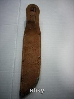 Hunting Knife Vintage Compass Solingen 844 With Original Sheath Never Used