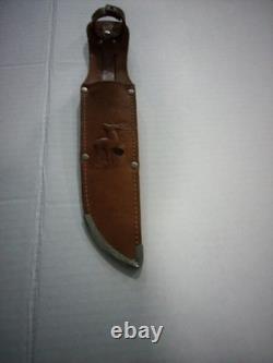 Hunting Knife Vintage Compass Solingen 844 With Original Sheath Never Used