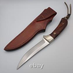 Hunting knife Hand-made fixed blade JANTZ high carbon stain resist steel blade