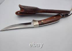 Hunting knife Hand-made fixed blade JANTZ high carbon stain resist steel blade