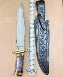 IMPACT CUTLERY WHOLESALE LOT of 10 LARGE FIXED BLADE KNIVES All With CRACK Handles