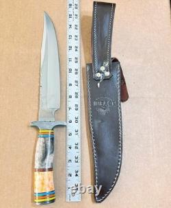 IMPACT CUTLERY WHOLESALE LOT of 10 LARGE FIXED BLADE KNIVES All With CRACK Handles