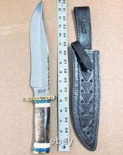 IMPACT CUTLERY WHOLESALE LOT of 10 LARGE FIXED BLADE KNIVES All With CRACK Handles