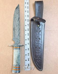 IMPACT CUTLERY WHOLESALE LOT of 10 LARGE FIXED BLADE KNIVES All With CRACK Handles