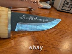 Iisakki Järvenpää Puukkos Lot Of 3. Used Nice Hunting Knife Bushcraft Knives