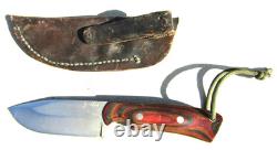 James R Largent Knife & Sheath 74