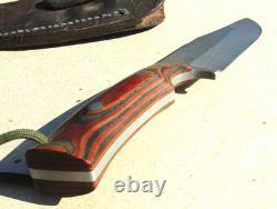 James R Largent Knife & Sheath 74