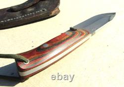 James R Largent Knife & Sheath 74