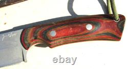 James R Largent Knife & Sheath 74