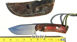 James R Largent Knife & Sheath 74