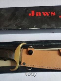 Jaws Brand Buccaneer Archangel Michael Knife/Sword Sheath w Box 18 long Rare