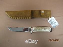 Jim Ort OZ Custom Hunter/Skinner Knife Used