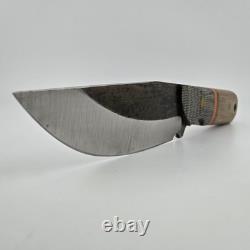 Joey Roman Custom Bowie Fixed Blade 2.75 1095 Saber Grind Fuller Kydex Sheath