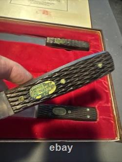 John Russell Limited Bicentennial Issue Green River Hunter Limited 1976 4pc Set