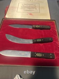 John Russell Limited Bicentennial Issue Green River Hunter Limited 1976 4pc Set