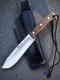 Joker Nomad Fixed Knife 6.5 Bohler N695 Steel Full Blade Walnut Wood Handle