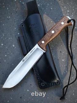 Joker Nomad Fixed Knife 6.5 Bohler N695 Steel Full Blade Walnut Wood Handle