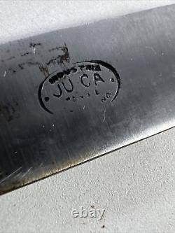 Juca Argentina Alpaca Silver Gaucho Knife & Scabbard Dagger