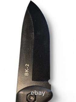 KA-BAR Becker BK2 Campanion Fixed Blade Knife, Carbon Steel