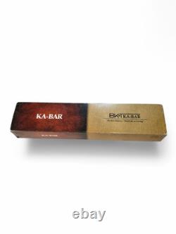 KA-BAR Becker BK2 Campanion Fixed Blade Knife, Carbon Steel