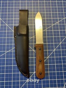 KA-BAR Becker BK62 Kephart Knife MINT Unused Upgraded Micarta Scales With Sheath