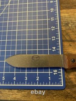 KA-BAR Becker BK62 Kephart Knife MINT Unused Upgraded Micarta Scales With Sheath