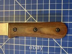 KA-BAR Becker BK62 Kephart Knife MINT Unused Upgraded Micarta Scales With Sheath
