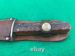 KABAR PRE-WAR 1923-30's UNION CUT CO. FULL BLD. BEAUTIFUL HUNTING KNIFE