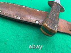 KABAR PRE-WAR 1923-30's UNION CUT CO. FULL BLD. BEAUTIFUL HUNTING KNIFE