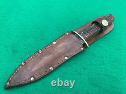 KABAR PRE-WAR 1923-30's UNION CUT CO. FULL BLD. BEAUTIFUL HUNTING KNIFE