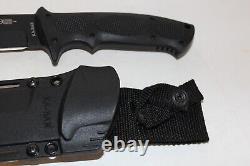 Ka-Bar Bob Dozier Knife Model 1275 Kydex Sheath TekLok 6-1/2 Blade Discontinued