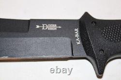 Ka-Bar Bob Dozier Knife Model 1275 Kydex Sheath TekLok 6-1/2 Blade Discontinued