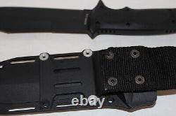 Ka-Bar Bob Dozier Knife Model 1275 Kydex Sheath TekLok 6-1/2 Blade Discontinued