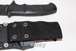 Ka-Bar Bob Dozier Knife Model 1275 Kydex Sheath TekLok 6-1/2 Blade Discontinued