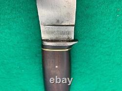Kabar Pre-war 1923-37 Union Cut Co. Knife Rare Knife & Sheath