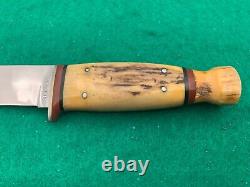 Kabar Stag (shorty) Trading Post Hunter 1923 43, 80-100 Yrs Union Cut Knife 3