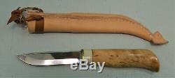 Karesuando Kniven KAR3518 The Wolf Fixed Blade Knife, New, Necver used