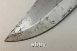 Kassnar Ireland 5156 Carbon Steel Hunting Combat Survival Knife & Leather Sheath