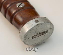 Kassnar Ireland 5156 Carbon Steel Hunting Combat Survival Knife & Leather Sheath