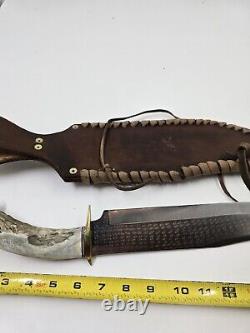 Ken Richardson Bowie Knife 17 In