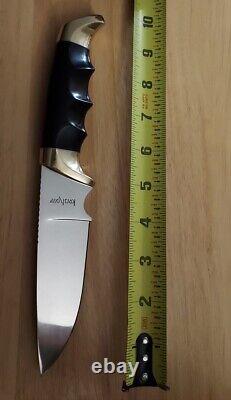 Kershaw 1034 Japan Made Elk Drop Point Knife 1980s MINT No Sheath